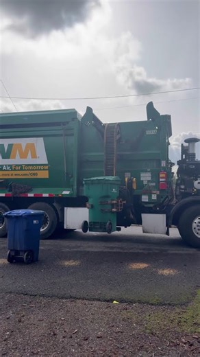 The beautiful music a garbage truck makes