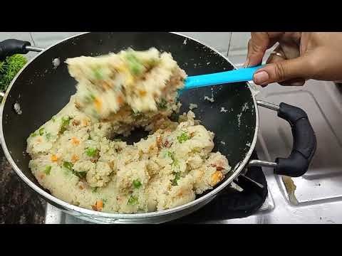 Breakfast Special Upma and Chutney Recipe 🍚|ब्रेकफास्ट स्पेशल घर पर बनाए उपमा एंड चटनी |Upma Chutney