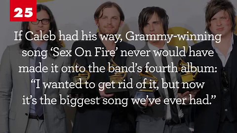 Kings Of Leon’s Matthew Followill to take time away from the band after birth of new daughter