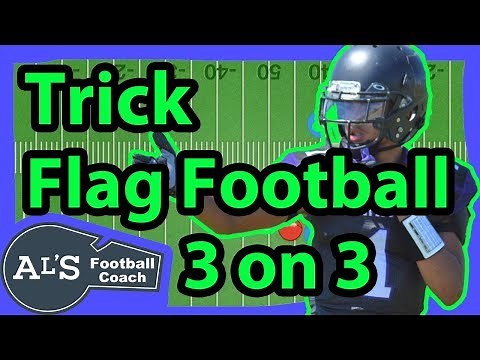 Trick 3 on 3 Flag Football Plays