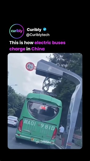 ELECTRIC BUSES HAVE A DIFFERENT CHARGER