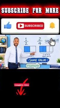 EQUIVALENT FRACTIONS