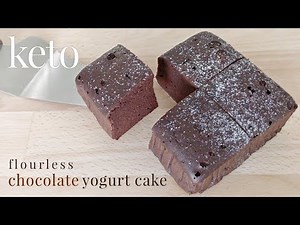 Keto Flourless Chocolate Yogurt Cake