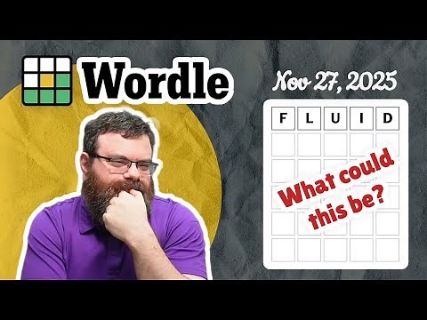 I can't find anything! | Wordle #1622 (Nov 27th, 2025)