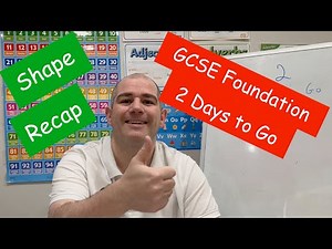 GCSE Foundation Revision - 2 Days to Go - Corbettmaths