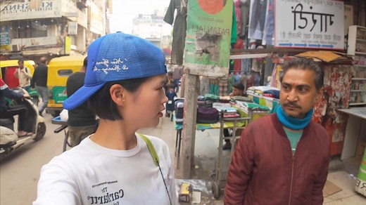 A Korean YouTuber's India trip video goes viral after an unexpected encounter