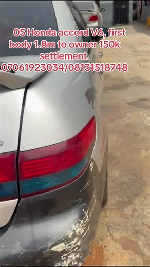 For Sale: 2005 Honda Accord V6 with Clean Interior