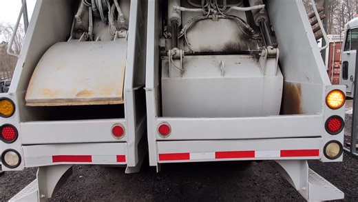 We are excited to see this one coming together! Split body collections for efficient, streamlined waste and recycling collections. One truck, one trip. | Tim's rubbish and cleanouts