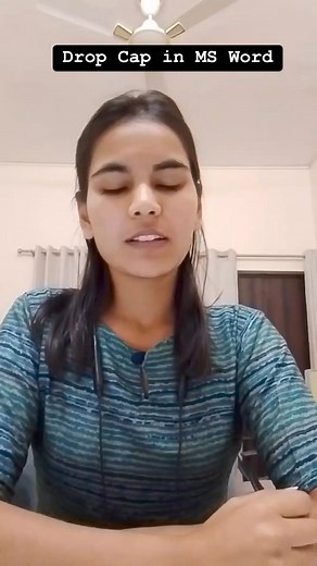 4.8K views · 69 reactions | What is Drop Cap ? #msword #msexcel #mspowerpoint #msoffice #microsoft #powerpoint #word #onlinelearning #microsoftoffice #microsoftword #excel #photoshop #msexceltraining #learn #dataentry #typing #training #onlinetraining #windows #online #computer #tally #office #powerpointpresentation #laptop #onlinecourses #elearning #msofficetraining #software #motivationalquote | Topper Corps | Facebook
