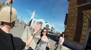 A Helmet-Mounted High Five Camera That Automatically Records High Fives on Video as They Are Given