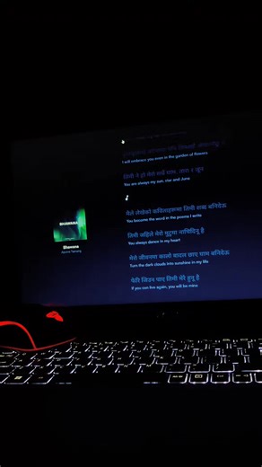 BHAWANA -APURVA TAMANG #fyp #nepalisong #lyrics #itsyou #lyricalvideo