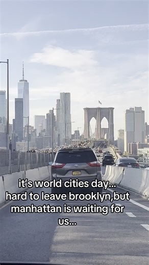 leaving the best NY pizza and cheesecake is 🥺. hope to find more “best” things in manhattan… world cities day is our sign. ☺️ #newyork #city #food #pov #adventure