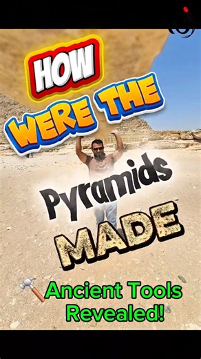 How the Pyramids Were Built | Ancient Egyptian Tools & Secrets | #travel #vlog