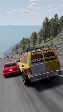 🚗💥 Epic Collision on a Scenic Mountain High