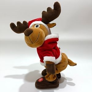 Children Christmas Gift Funny Singing Dancing Plush Toy