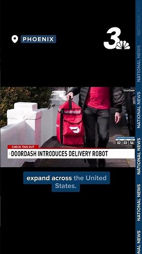 DoorDash unveils Dot, a new autonomous delivery robot in Phoenix
