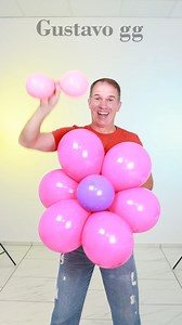 🌸 FLORES con GLOBOS ¡INCREÍBLEMENTE FÁCILES! 😍 ¡No podrás creerlo! 🎈 | Gustavo gg