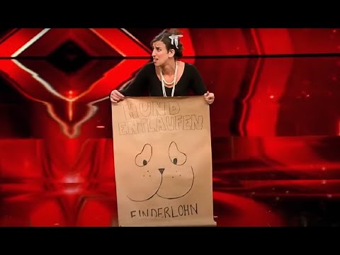 Duckie L'Orange's #popohund (bumdog) on Das Supertalent