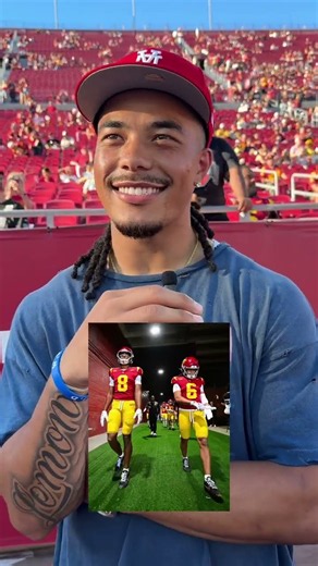 makai lemon's mt. rushmore of trojan wideouts ✌️ #shorts