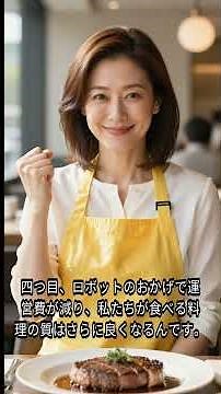 【節약의 기술】外食費を抑える秘密は「配膳ロボット」にあり！未来のレストラン体験