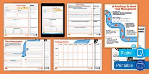 Career and College Readiness: Time Management Resource Pack for 6th-8th Grade