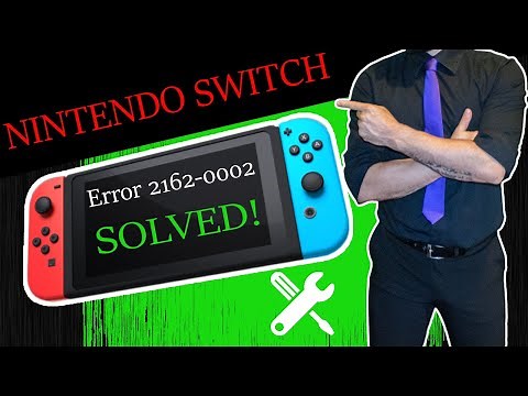 Nintendo Switch error 2162-0002 SOLUTION - 100% fix