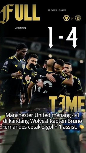 wolves vs man utd 1-4 #manchesterunited #premierleague