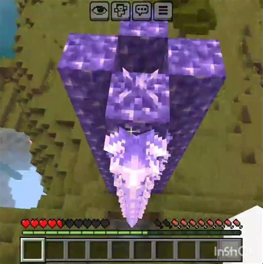 Minecraft beautiful crash landing #minecraft