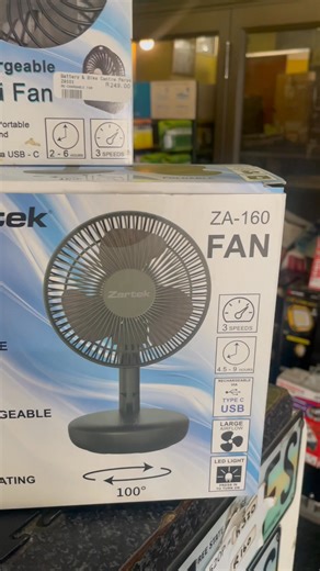 Rechargable Fans | Battery Centre Parys