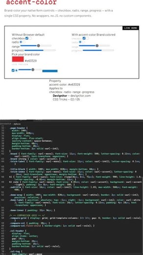 CSS accent-color With Zero JavaScript | Speed Coding Series | DevIgnitor
