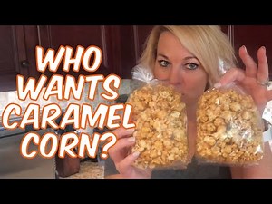 How To Make Caramel Corn 😋