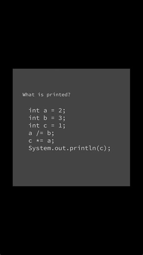 What’s printed? 💚 | #computerscience #coding #programming #java #learntocode #print #code #coder