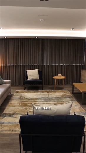 JEA on Instagram: "Curtains play such an underrated role in a home. They don’t just frame your windows, they set the mood of a space, soften the light, and make everything feel complete. And sometimes, it’s the smallest details in them that make the biggest difference. This one by @lutronelectronics really stood out to us. It’s one of the cleanest curtain track systems we’ve ever seen. The entire hook mechanism sits inside the ceiling, which means you don’t see a single fitting when the curtains