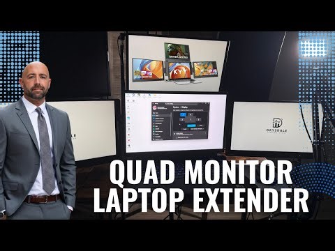 Quad Monitor Laptop Extender for Trading | KYY X90G | Ultimate Productivity Hack + Full Review