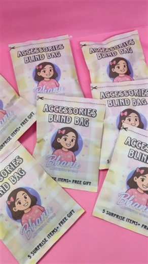 𝗕𝗵𝗮𝗻𝘂 𝗦𝗼𝗻𝗶 𝗔𝗿𝘁𝘀 on Instagram: "Accessories Blind Bag| My Own Product ❤️ Order From @bhanuaestheticstore #smallbusiness #newproduct❤️ #support #bhanusoniarts"