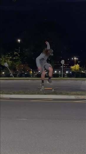 Kickflip Axle Stall On Curb