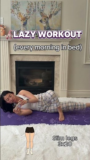 Lazy Girl Workout | Part 8 of the Easy 5 Min Full Body Morning Workout Series | Beginner Friendly