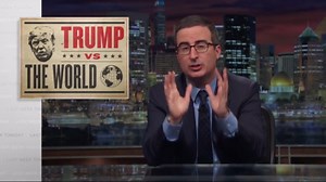 John Oliver: 'Donald Trump does not reflect America'
