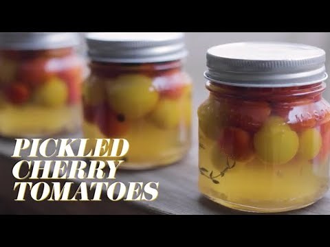 How to Make Pickled Cherry Tomatoes