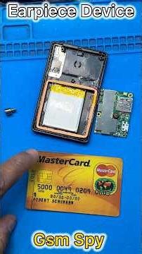 Spy Earpiece 🔥🔥#technology #microphone #spygadgets #gadgets #howto #gsmdevice