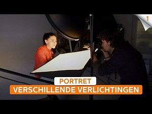 Verschillende lichtopstellingen in de studio | Alles over portretfotografie | Zoom.nl | #1