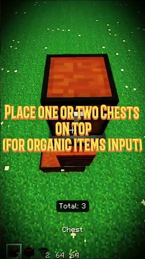 🔥 Easy Bone Meal Auto Farm in Minecraft! 💀 #shorts