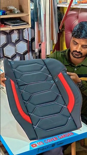 How to Make Designer Car Seat Covers at Home | Step by Step Tutorial