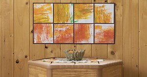 String roll painting | String painting with kids | Community Playthings