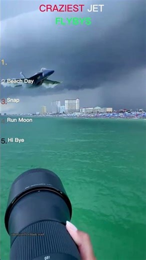 Ranking The Top 5 Craziest Jet Flybys