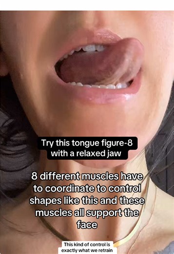 Feel those face muscles activate🥵 This kind of control is exactly what we retrain step-by-step inside the Lifestyle Reset Program now on sale thru Mother’s Day! Link in bio! #tonguefacemethod