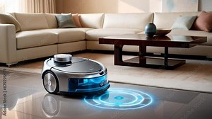 robotic vacuum cleaner with advanced navigation and mapping capabilities.