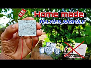 How to make peltier module at home || peltier module kaise banaye || Chandan Experiment