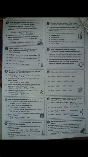 science# chemical reactions and equations# chapter 1# physics# notes#