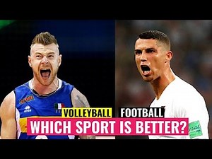 VOLLEYBALL vs FOOTBALL | Which sport is BETTER? :: Volleybox
